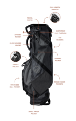 Sunday Golf Ranger Stand Golf Bag – 6-Way Lightweight Premium Carry Bag - Image 4