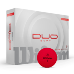 Wilson Duo 2025 red golf ball variant