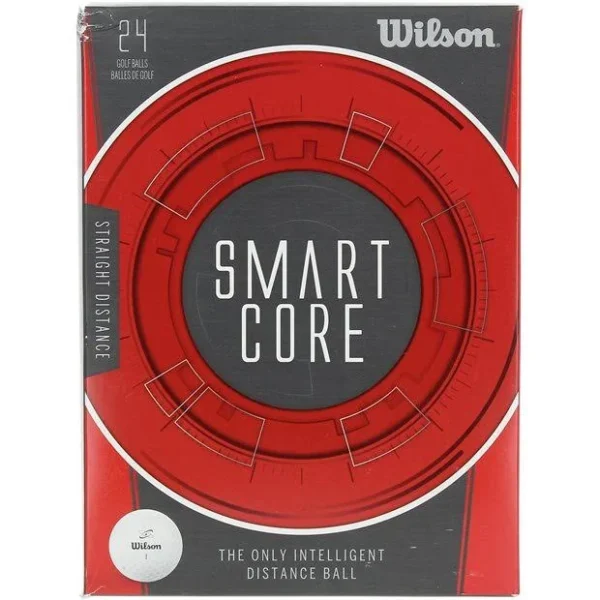 Wilson Smart-Core golf balls white long distance balls