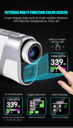 PGM Long Distance Golf Laser Rangefinder Magnetic with Slope 5-1500m - Image 3