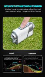 PGM Long Distance Golf Laser Rangefinder Magnetic with Slope 5-1500m - Image 6