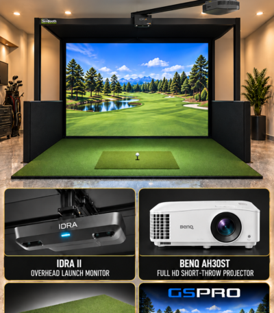 SimBooth Kit 1 Golf Simulator Package