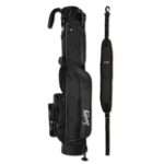 Sunday Golf Loma Golf Bag Matte Black lightweight Par 3 carry bag