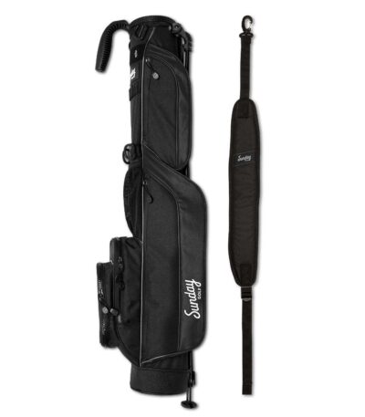 Sunday Golf Loma Golf Bag Matte Black lightweight Par 3 carry bag