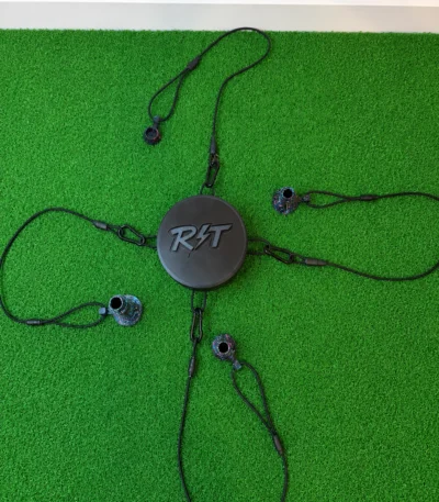 RadTee Anchor System golf simulator tethered tee