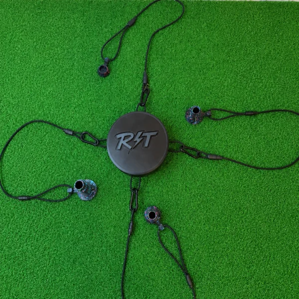 RadTee Anchor System golf simulator tethered tee